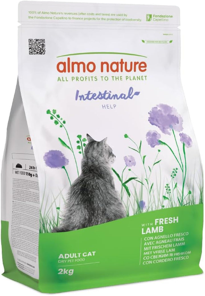 Almo Nature Holistic Intestinal Help - Hrană umedă pentru pisici adulte - Cu carne de pasăre - 70G, pachet de 30