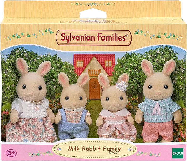 Sylvanian Families L5706 Familia Milk Bunny - Figuri pentru casa de păpuși