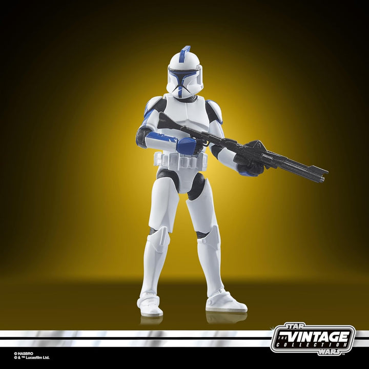 Star Wars the Vintage Collection Clone Trooper Lieutenant (Teth), Star Wars: Ahsoka Action Figure, 9.5 cm