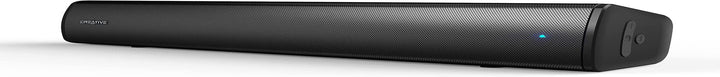 CREATIVE Stage Air V2 Kompakte USB- Unter Dem Monitor Soundbar Für PC, Mit Bluetooth 5.3, Dual-Driver Und Passivstrahler, Bis Zu 6 Stunden Spielzeit, Kompatibel PS5 and Switch, MF8395