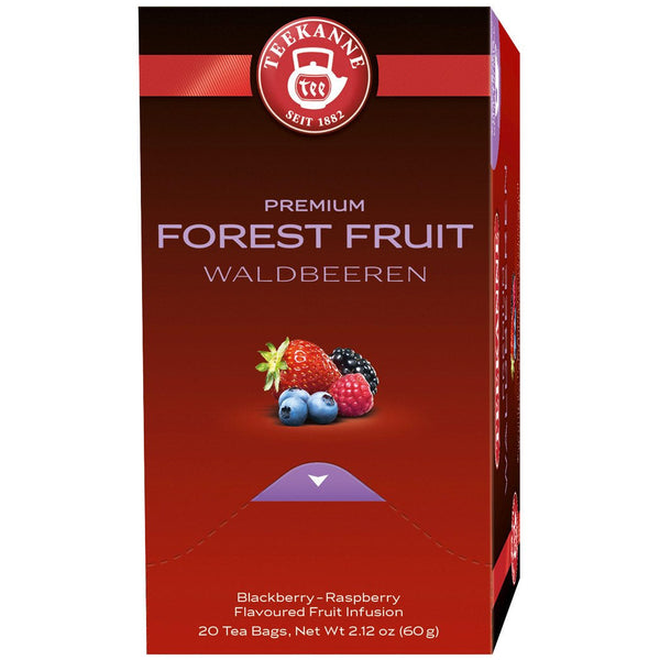 Teekanne Premium fructe de pădure, pachet de 5 (5 x 20 pliculețe de ceai), 5 x 60 g