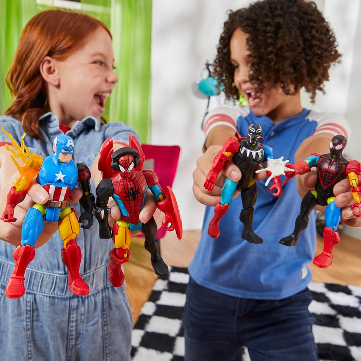 SPIDER-MAN Mixmashers Marvel Mix-And-Match Figura de acțiune și accesorii