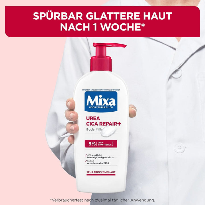 Mixa Urea Cica Body Lotion, Loțiune de corp calmantă și protectoare, 250 ml 