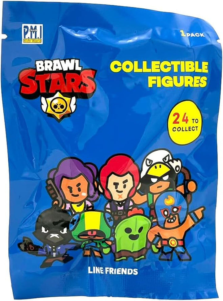 Joojee Gmbh Brawl Stars figurine în ambalaj de folie, argint / aur