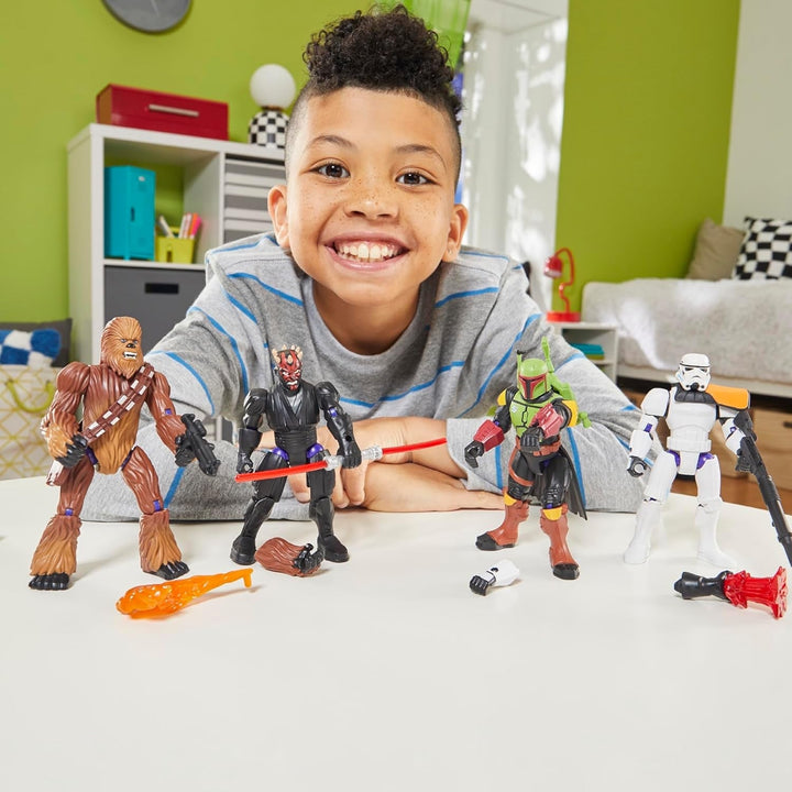 Star Wars Mixmashers Darth Vader Personalizabil Mix-And-Match Deluxe Action Figure & Accesorii