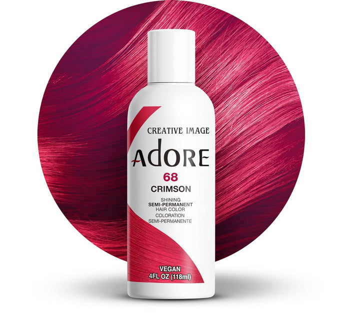 Shining Culoare de păr semipermanentă, 196 Albastru cer Vopsea pentru par Naty Shop 68 Crimson 118 Ml (1 pachet)