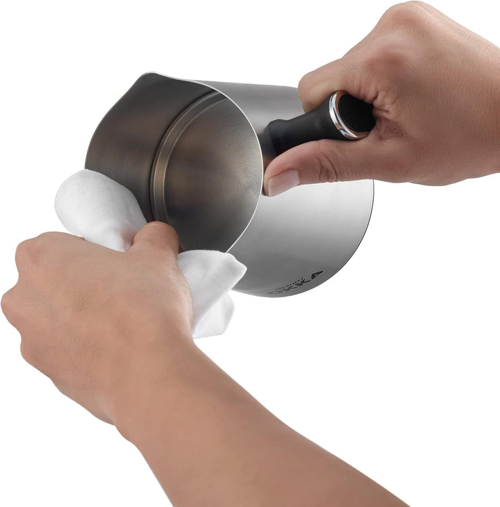 Cafetieră turcească Arzum OKKA Minio, aparat Mocha, 1-4 căni, cană din oțel inoxidabil de 300 ml, protecție la preaplin, sistem inteligent de preparare, cană lavabilă, 480 W, crom
