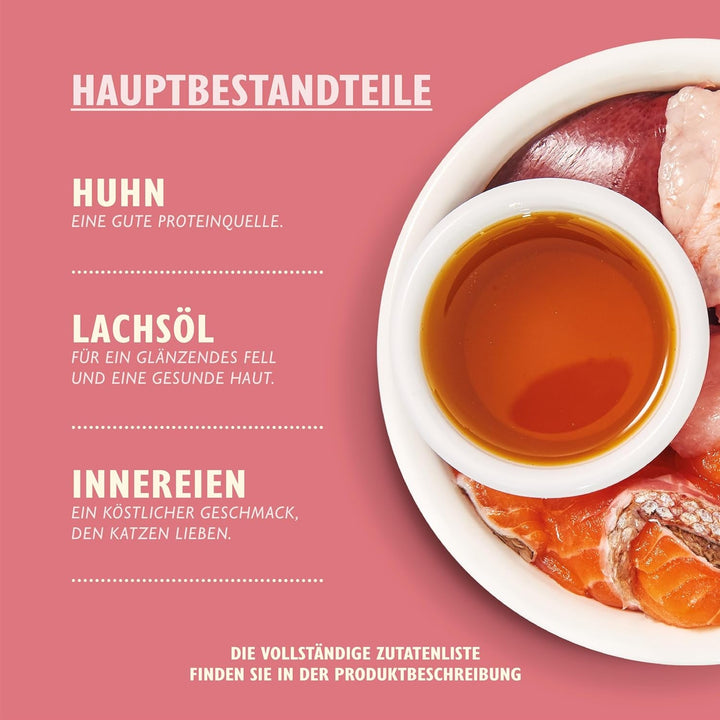 Lily'S Kitchen Whole Food Hrană umedă pentru pisici tinere 19 boluri (19 X 85G) Păsări