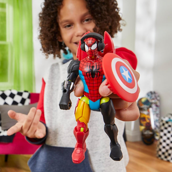 SPIDER-MAN Mixmashers Marvel Mix-And-Match Figura de acțiune și accesorii