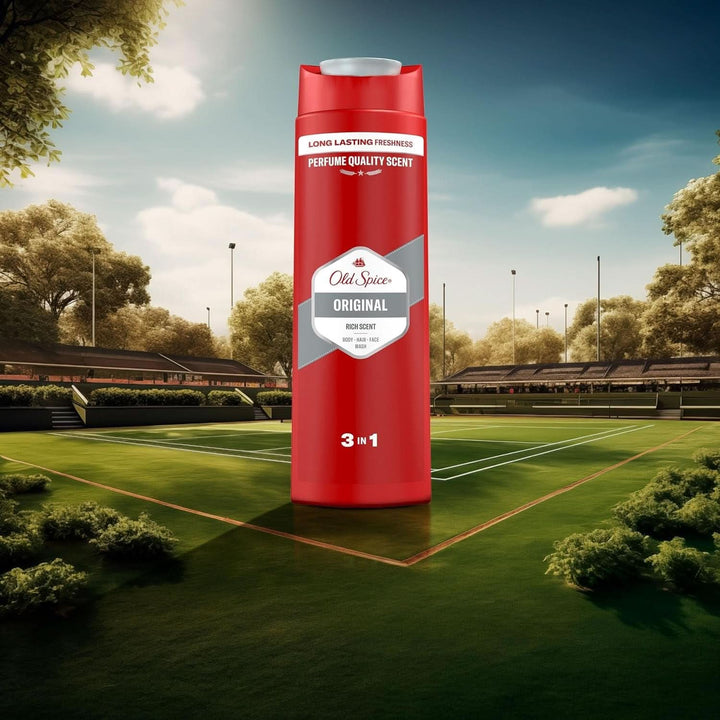 Old Spice Original 3-In-1 Gel de duș și șampon pentru bărbați, 250 ml