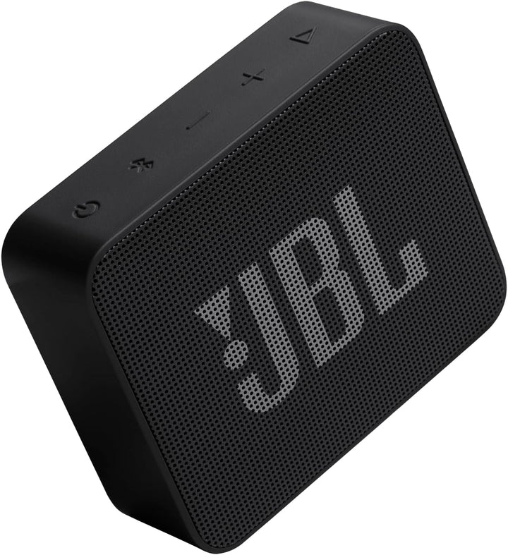 JBL GO Essential 2, Difuzor Bluetooth portabil cu sunet original Pro, până la 5 ore de funcționare a bateriei, cu design impermeabil IP67, negru