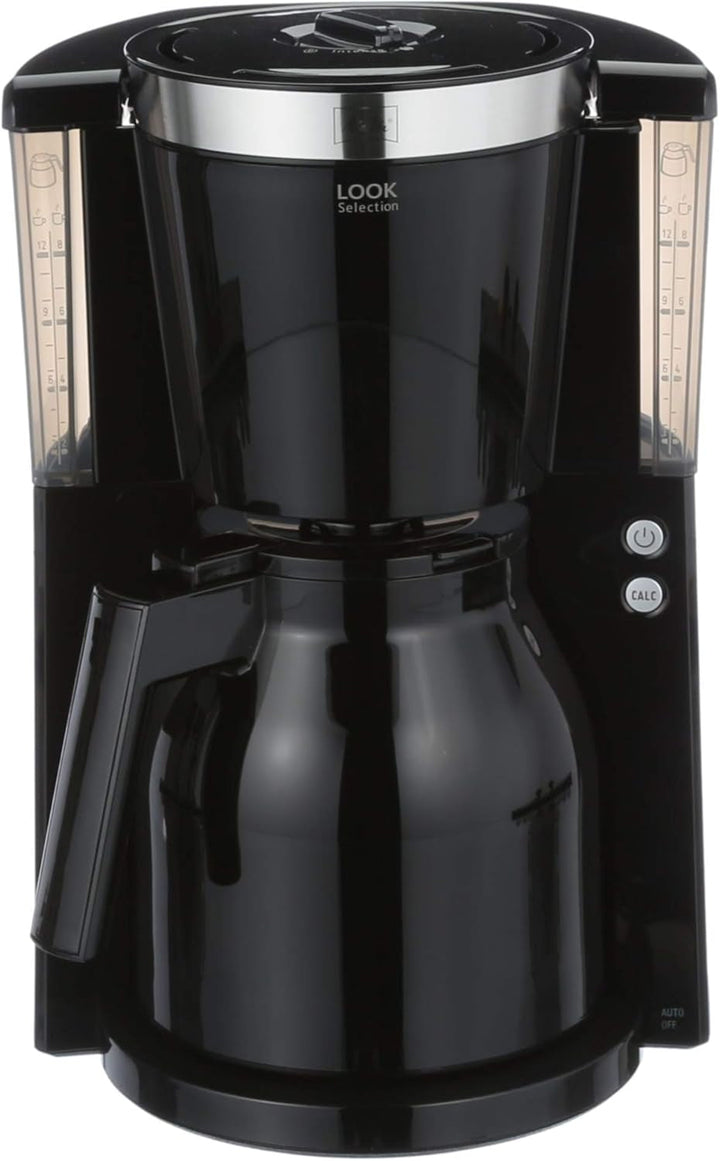 Melitta Look Therm Selection - Espressor cu filtru - Cu termos - Anti-picurare - 8 cești - Negru (1011-12)