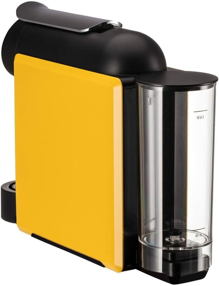 Delta Cafés Q Mini Qool -Mașină de cafea Amarilla, galbenă