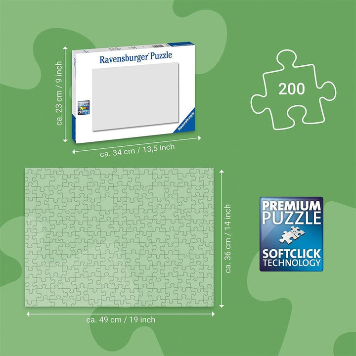 Ravensburger puzzle pentru copii - 12840 Prinde-i pe toți! - Puzzle Pokémon pentru copii începând cu vârsta de 8 ani, cu 200 de piese în format XXL