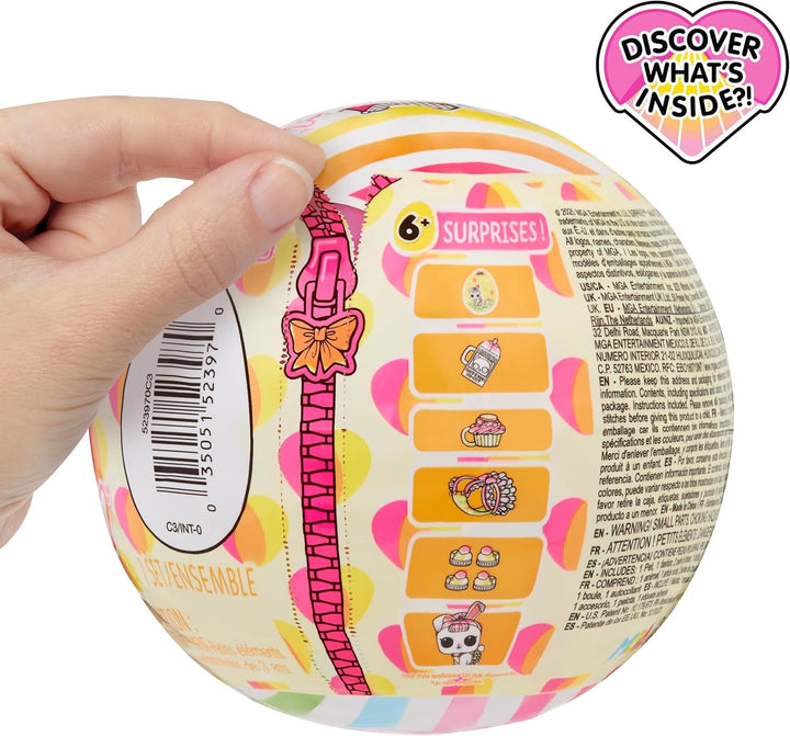 L.O.L. Surprise! Pastel Party Hops Tot - 1 păpușă ediție specială cu 6 surprize, inclusiv modă și accesorii magice de primăvară, două păpuși de colecționat, pentru copii de la 4 ani în sus