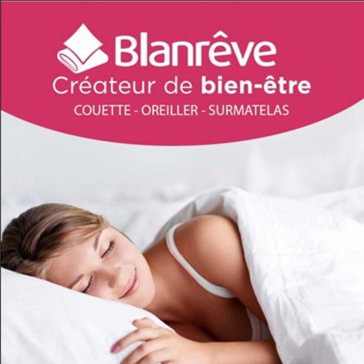 Blanrève Husă de plapumă Imprimată sau simplă, Temperată, Pentru pat single, Ecologică, Ușor de întreținut, 140 X 200 Cm, Alb, Gri Plapumi si pilote Naty Shop