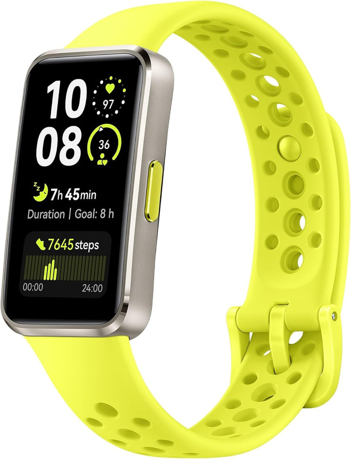 HUAWEI Band 10 Smartwatchï¼Œ Urmărire fitness cu suportKI, Analiză profesională a somnuluiï¼ŒMedia variabilității ritmului cardiac (HRV) în timpul somnului, Autonomie până la 14 zile, iOS & Androidï¼ŒBlack