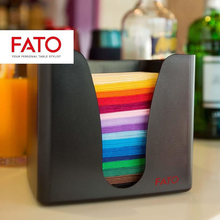 - Șervețele de hârtie de unică folosință, Ideale pentru aperitive și cocktailuri, Pachet de 100 șervețele, Dimensiune 24X24, 4 straturi, 2 straturi, Culoare Bordeaux, 100% hârtie din celuloză pură, certificat Fsc