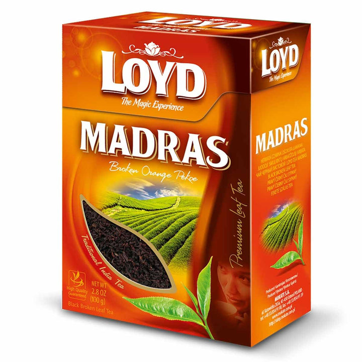 LOYD - YUNNAN Ceai negru cu frunze întregi - Ceai negru 100% natural din China, pentru iubitorii de ceai - Ceai negru cu frunze întregi - Gust intens, postgust delicat de miere și caramel - 80 g