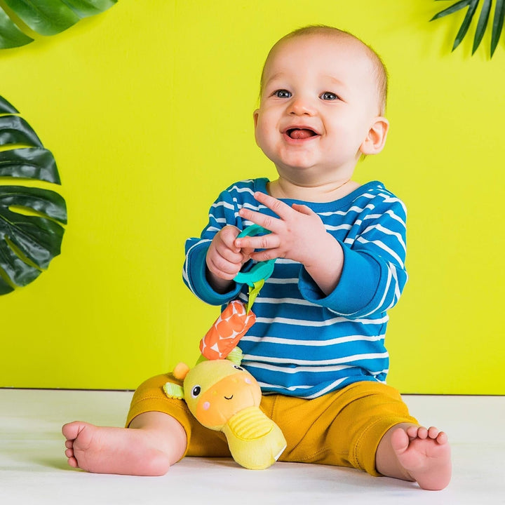 Bright Starts, jucărie pentru mers, girafă Jucarii Bebe Naty Shop