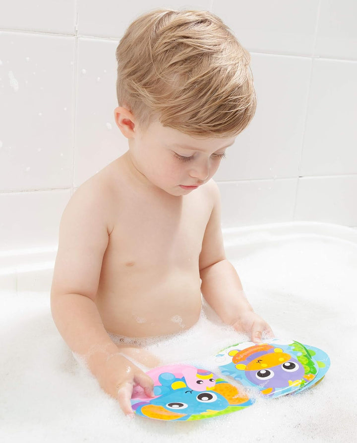 Playgro carte de baie - Jucării de apă - Jucării pentru copii - Jucării - Copii mici - Jucării de apă pentru copii - Carte de baie pentru copii - colorată Jucarii Bebe Naty Shop
