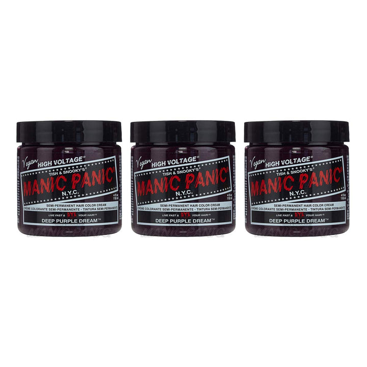 Manic Panic Electric Lizard Classic Cream, vegan, fără cruzime, vopsea de păr verde semipermanentă 118ml