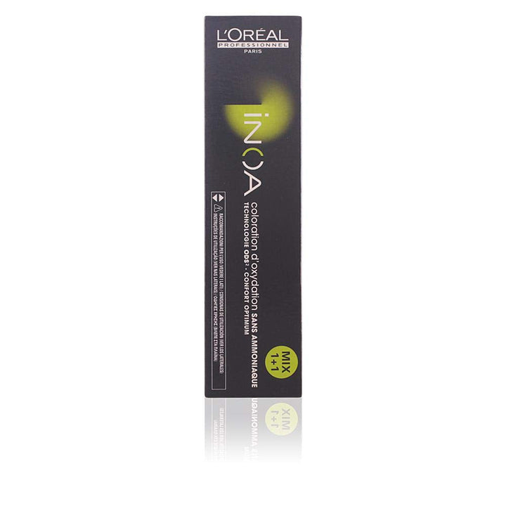 L'Oréal Professionnel INOA Colorație oxidativă fără amoniac 4 maro mediu, 1 pachet, (1x 60 ml)