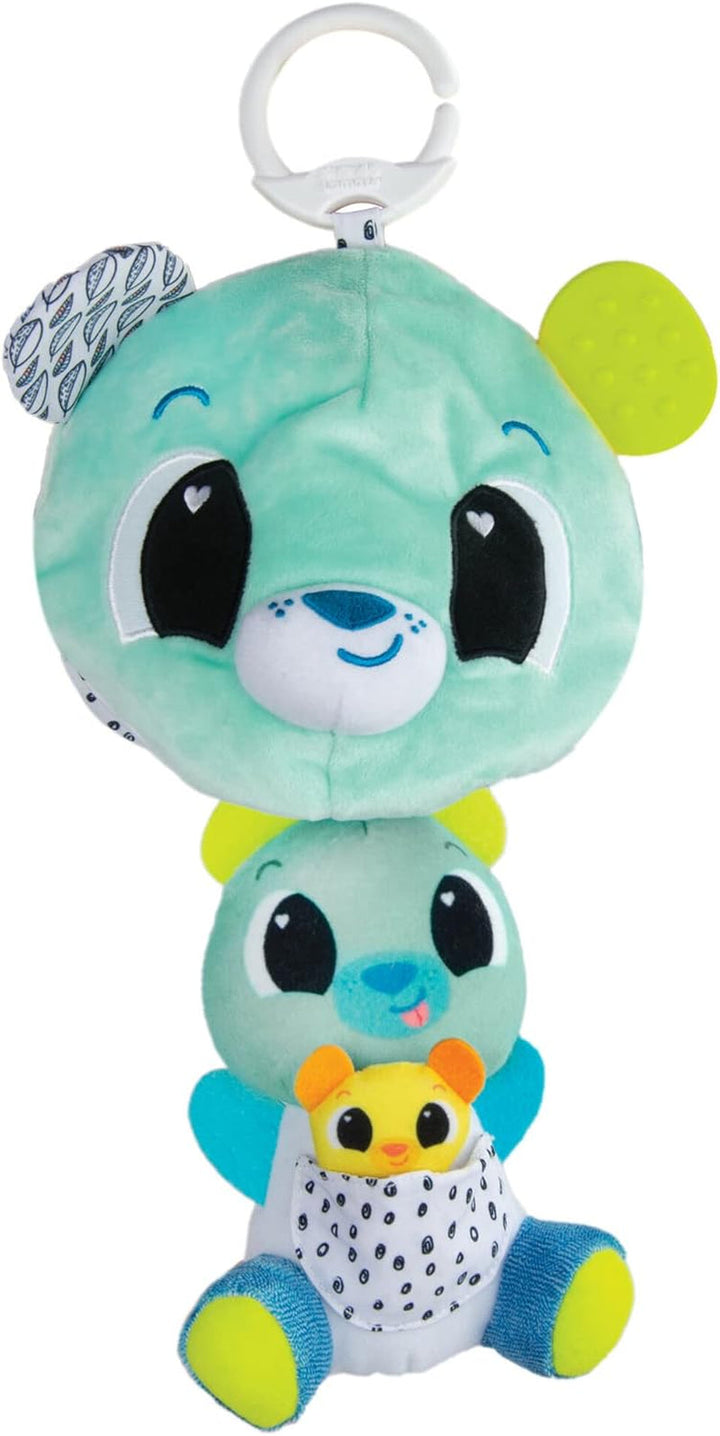 LAMAZE L27128 Jucărie pentru copii Tug and Play Knot Jucarii Bebe Naty Shop Urs surpriză