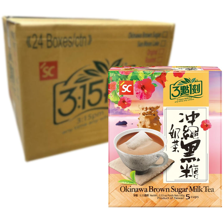 15:15 - Ceai cu lapte și zahăr brun Okinawa - (1 x 100 g)