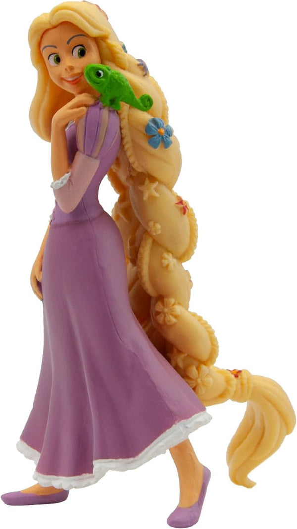 Bullyland 12424 - Figurină Rapunzel cu flori din Walt Disney Rapunzelˆ' Nou vopsită, aprox. 10.6 cm, fidelă detaliilor, ideală ca mic cadou pentru copii de peste 3 ani, boabe