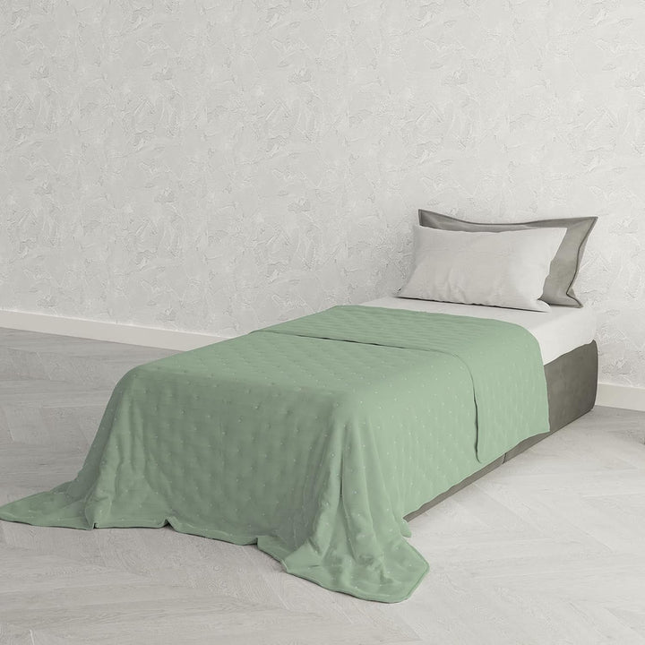 Plapumă elegantă de vară, matlasată, verde, 170 X 250 cm Plapumi si pilote Naty Shop