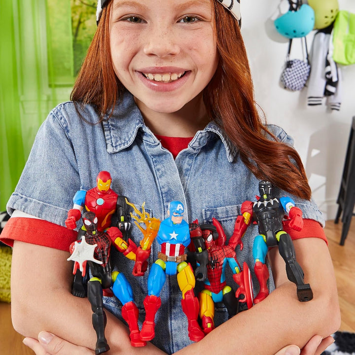 SPIDER-MAN Mixmashers Marvel Mix-And-Match Figura de acțiune și accesorii