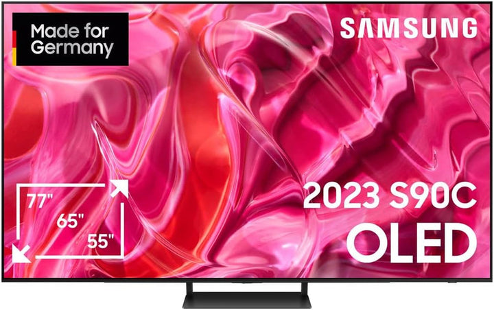 Samsung OLED 4K S90D Fernseher 48 Zoll, Samsung TV Mit Neural Quantum 4K AI Gen2 Prozessor, OLED HDR+, 4K AI Upscaling, Smart TV, KI TV, GQ48S90DAEXZG, Deutsches Modell [2024]