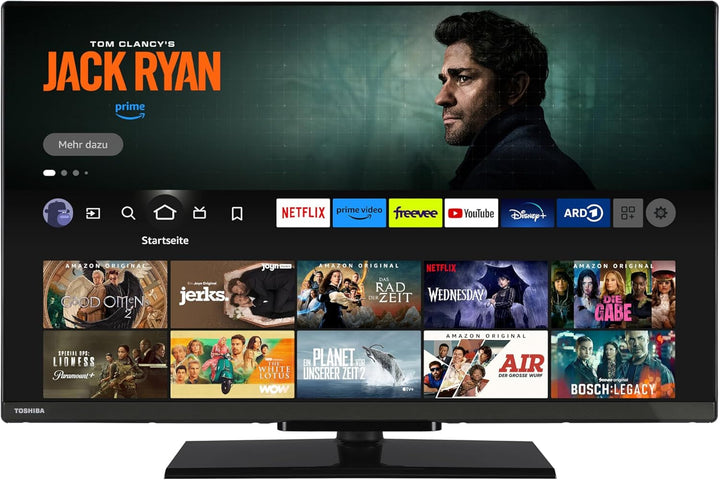 Toshiba 32 Zoll Fernseher Fire TV (Full HD, HDR, Smart TV, Triple-Tuner, Alexa Built-In, Bluetooth) 32LF3F63DAZ
