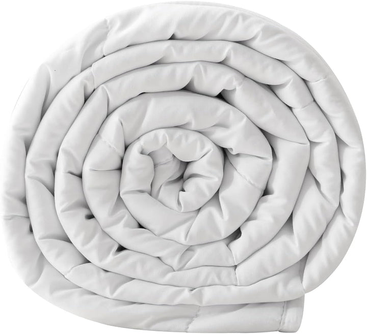 Good Nite Double Duvet, 4.5 Tog, Summer Duvet, Double Duvet, White, Quilt, Poliester, Soft And Lightweight And Machine Washable With Corner Bands (Double Bed 200 X 200 Cm)