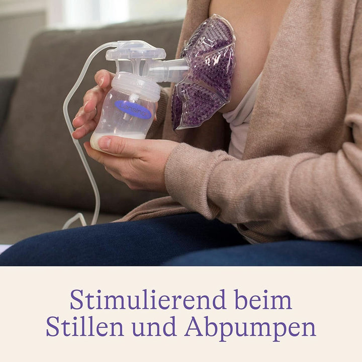 Lansinoh 3-In-1 Thermoperlen - Kühlpads & Wärmekissen Für Die Brust - Mit Milchpumpe Kombinierbar- 2 Stück Inkl. Schutzvlies | 2 Stück (1Er Pack)