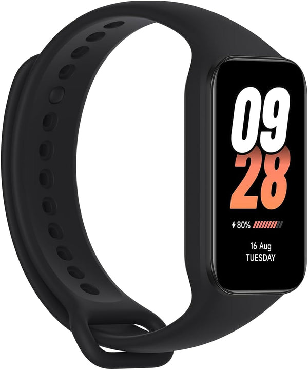 Xiaomi Smart Band 8 Active Fitness & Activity Tracker (50 moduri de sport, monitorizare ritm cardiac, monitorizare somn, notificări, pedometru, autonomie 14 zile) Negru