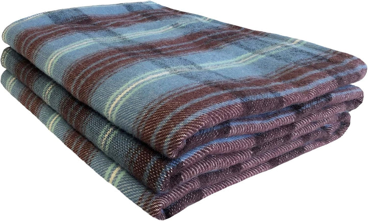 Pătură Poyet Motte, lână, vinete, 220 X 240 Cm Plapumi si pilote Naty Shop