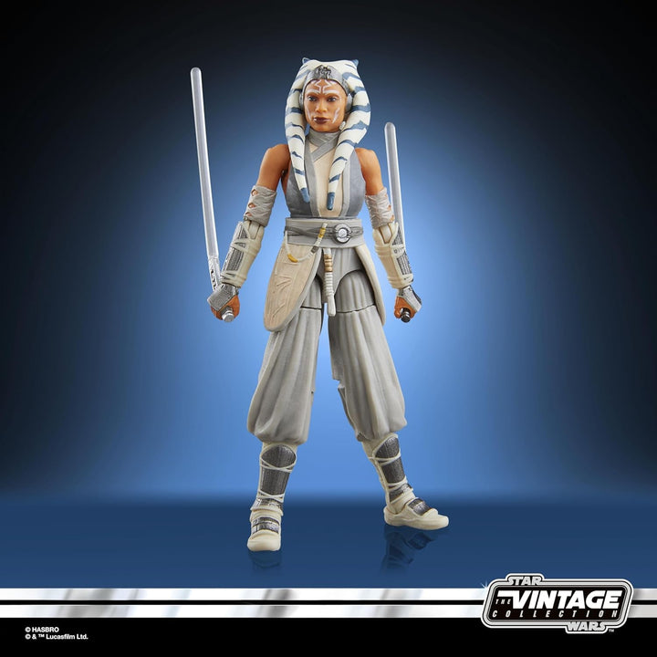 Star Wars Colecția Vintage Ahsoka Tano (Peridea), Star Wars: Ahsoka Action Figure de colecționat, (Scară 9,5 cm)