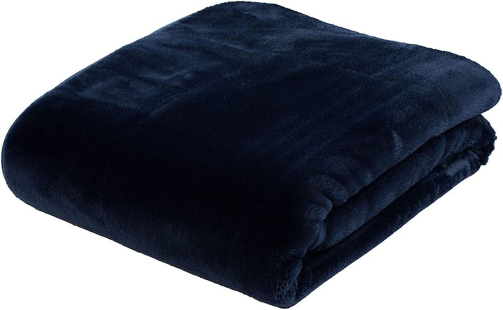 Gözze - Pătură confortabilă Premium Cashmere-Feeling, 500 G/M², 180 X 220 Cm - muștar Paturi si Cuverturi Besuche den GÃ¶zze-Store Marină 220 X 240 Cm