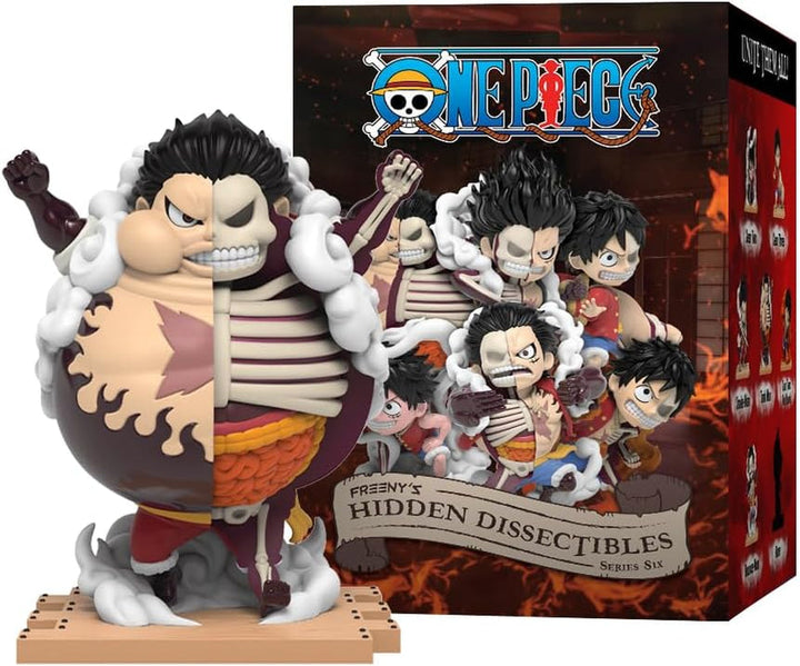 Mighty Jaxx Hidden Dissectibles: One Piece Series 6 (Luffy Gears) | Surprise Box Collectible Figure | ONE Random Character