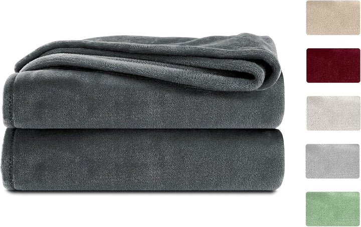 Komfortec pătură pufoasă, pătură confortabilă, pătură fleece, certificată Oeko-Tex, super moale, 150X200 Cm, 260 G/M², bej Paturi si Cuverturi Besuche den Komfortec-Store Antracit 220 X 240 Cm