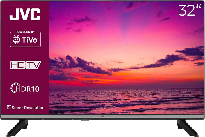 JVC Fernseher 32 Zoll Smart TV Powered by Tivo (Hd-Ready, HDR, Triple-Tuner, 6 Monate HD+ Inkl.) LT-32VH5355
