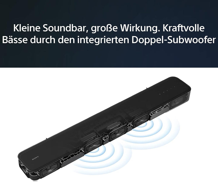 Sony HT-S2000 Klein Und Kompakt 3.1Ch Dolby Atmos Soundbar Für TV Mit Bluetooth
