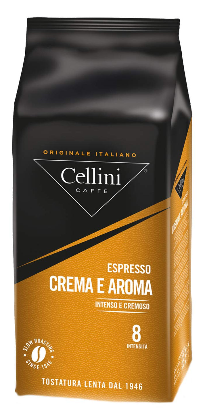 Cellini Crema E Aroma Ganze Bohne, 1000 G, 1Er Pack (1 X 1 Kg)