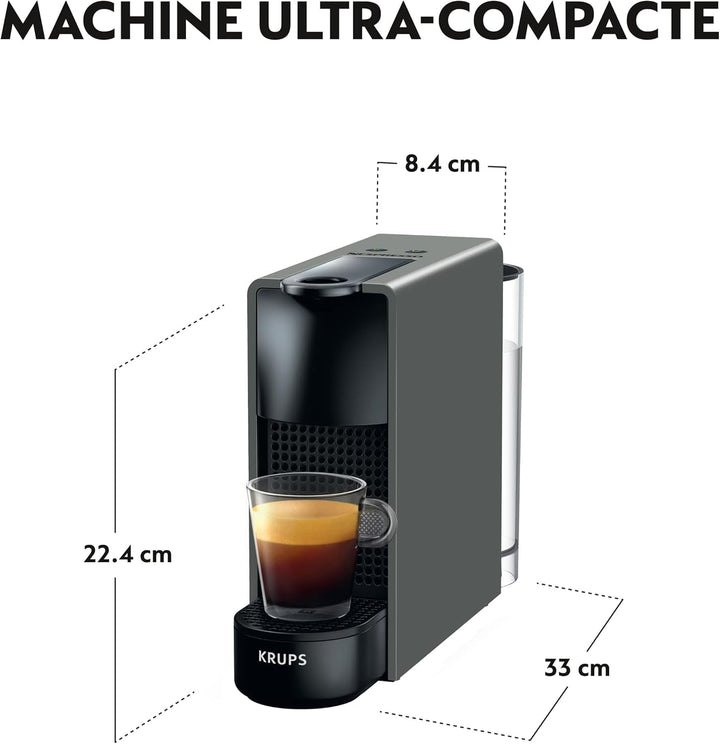 Espressor Nespresso Krups Essenza Mini Intensive Grey Espressor YY2911FD