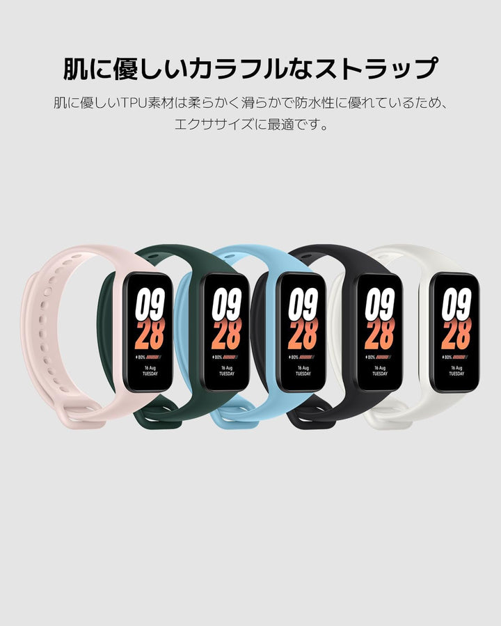 Xiaomi Smart Band 8 Active Fitness & Activity Tracker (50 moduri de sport, monitorizare ritm cardiac, monitorizare somn, notificări, pedometru, autonomie 14 zile) Negru