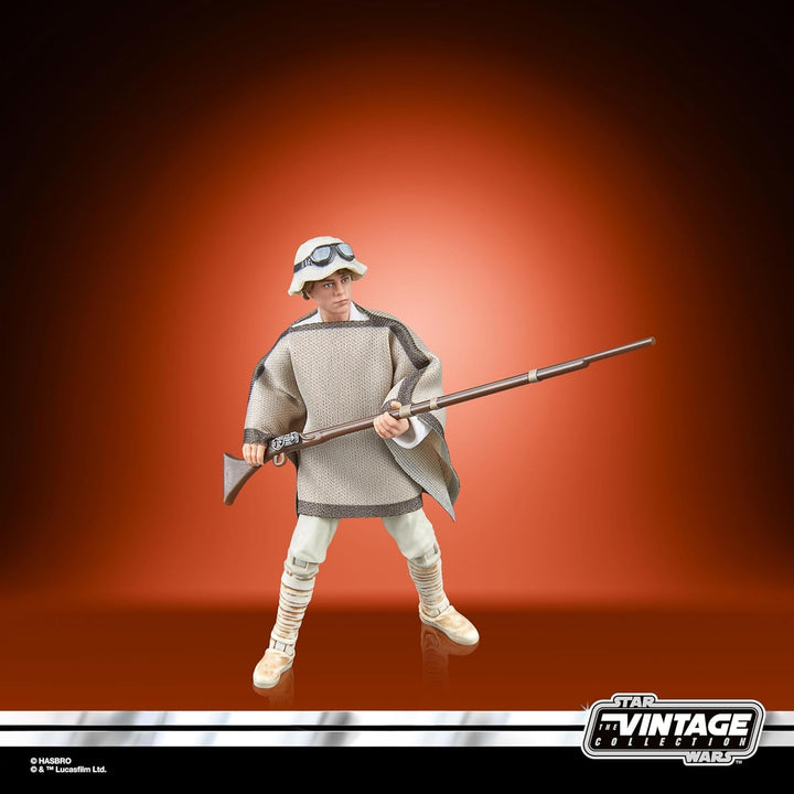 Star Wars Colecția Vintage Landspeeder & Luke Skywalker, Star Wars: O nouă speranță Figura de acțiune și vehicul, 9,5 cm