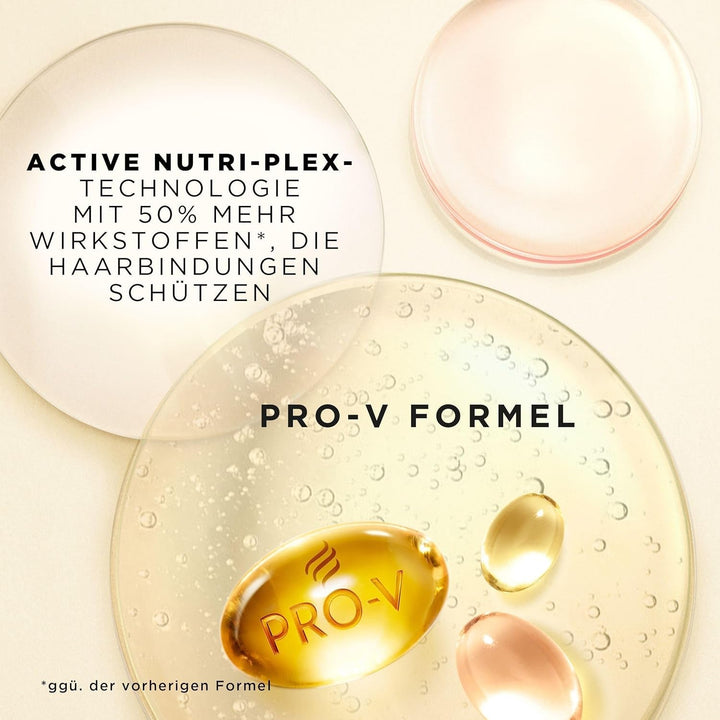 Pantene Pro-V Smooth & Silky Keratin Protect Hair Mask 500ml pentru păr creț și uscat, Până la 72 de ore de păr neted și strălucitor într-o singură aplicare, Cu formula Pro-V și Active Nutri-Plex Masca de par Naty Shop