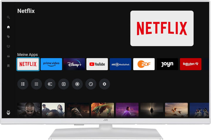 JVC Fernseher 32 Zoll Smart TV Powered by Tivo (Hd-Ready, HDR, Triple-Tuner, 6 Monate HD+ Inkl.) LT-32VH5355